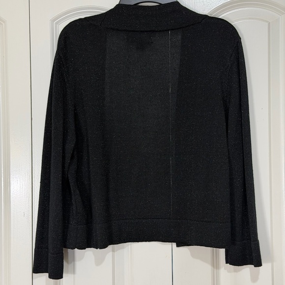 Ronni Nicole Sweaters - Ronni Nicole Black Sparkle Cardigan